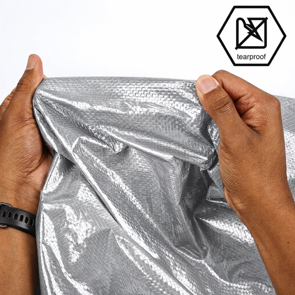 Hammerstone Silver Heavy Duty Poly Tarp - 10x20 ft (160 GSM), Case of 6
